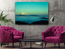 obraz nad oblakmi hory vrchy hmla